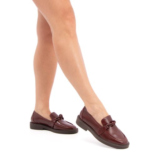 Mocassim Nó Monocromático Bordo