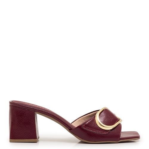 Tamanco Fivela Bordo