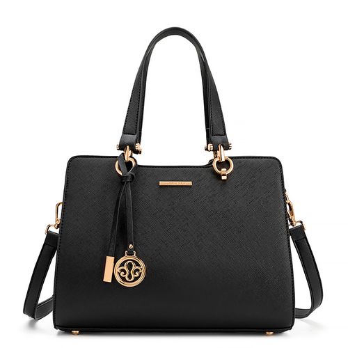 Bolsa Tote Chaveiro Preta