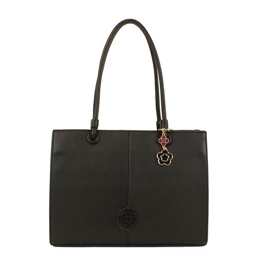 Bolsa Tote Monocromática Preta