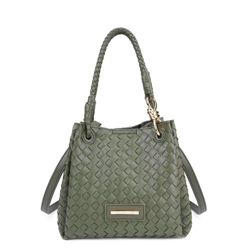 Bolsa Tiracolo Tressê Nó Verde