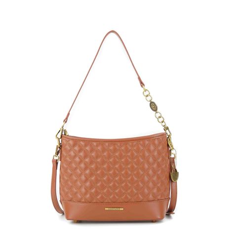 Bolsa Tiracolo Caramelo Matelassê Media