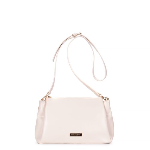 Bolsa Tiracolo Repartições Off White