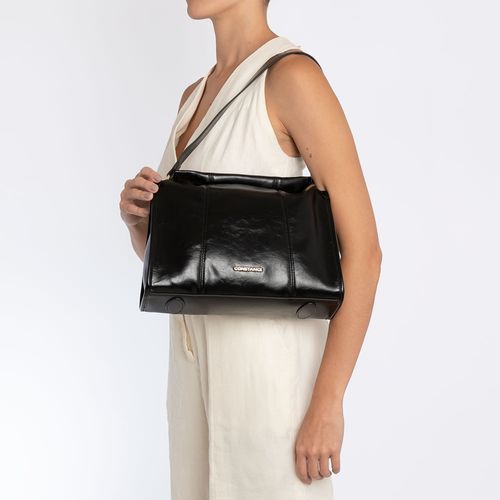 Bolsa Tote Recortes Preto