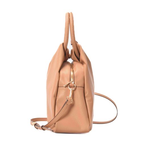 Bolsa Tiracolo Couro Média