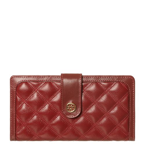 Bolsa Carteira Couro Vermelha Matelassê