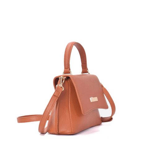 Bolsa Tiracolo Pequena Ocre