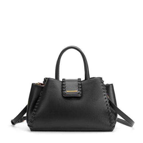 Bolsa Tote Pespontos Grande Preta