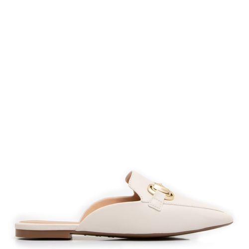 Mule Bico Quadrado Bridão Off White