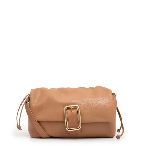 Bolsa Tiracolo Couro Fivela