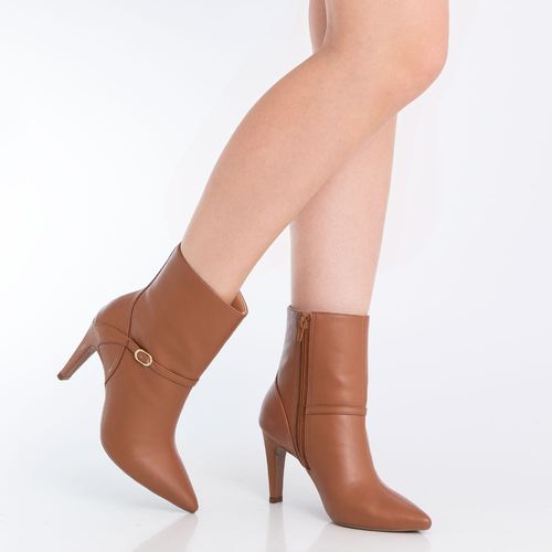 Bota Caramelo Fivela