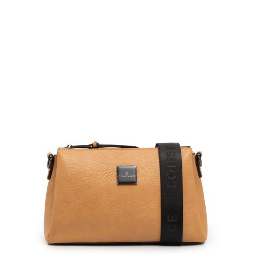 Bolsa Tiracolo Divisórias Caramelo