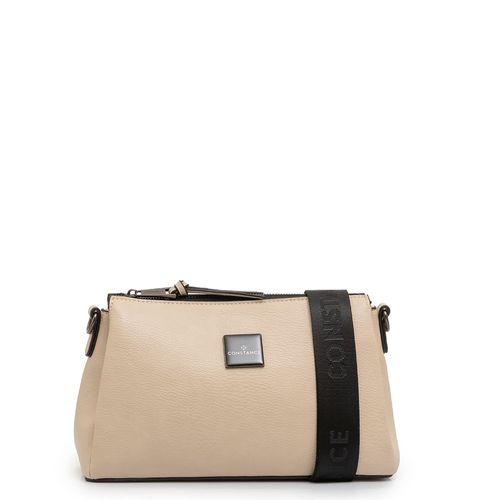 Bolsa Tiracolo Divisórias Off White