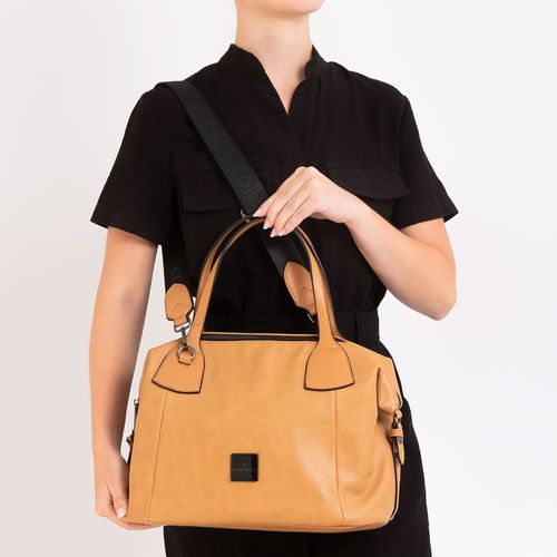Bolsa Baú Grande Caramelo