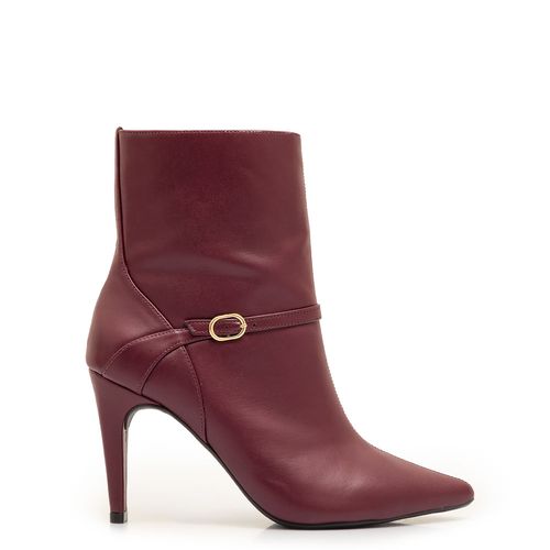 Bota Bordô Fivela