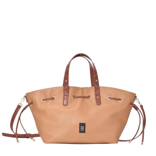 Bolsa Saco Bicolor Enfeites Caramelo