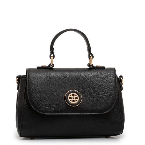 Bolsa Tiracolo Tampo Preto