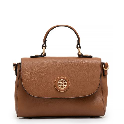 Bolsa Tiracolo Tampo Caramelo