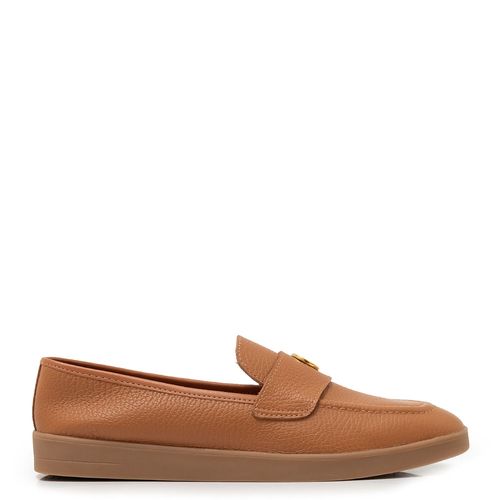 Mocassim Couro Comfort Caramelo