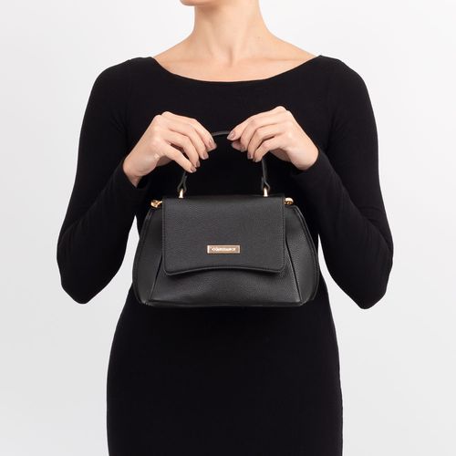 Bolsa Tiracolo Pequena Preta