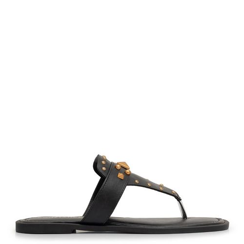 Rasteira Spikes Preta