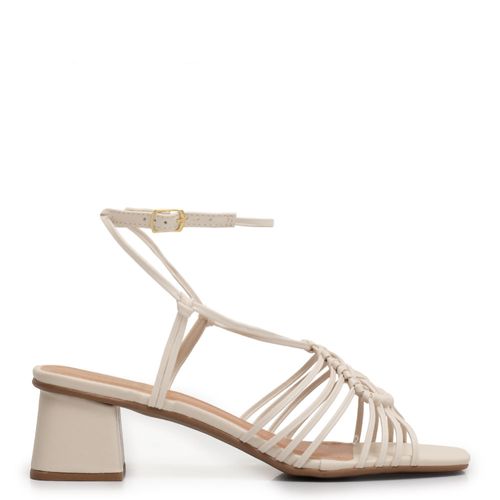 Sandália Macramê Off White