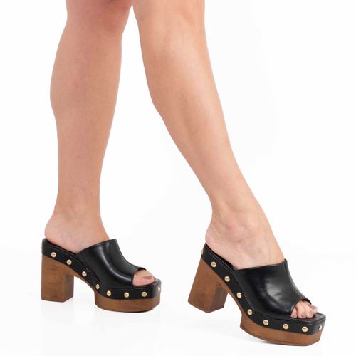 Tamanco Clog Preto