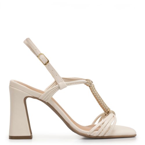 Sandália Off White Nó