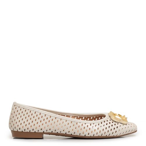 Sapatilha off White Laser com Enfeite