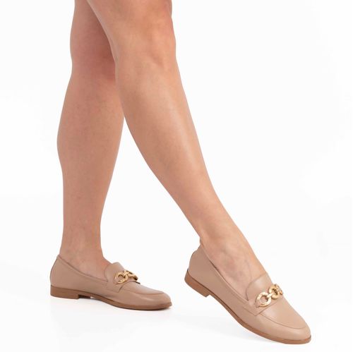Mocassim Nude Bridão