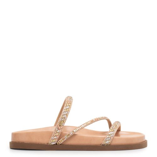Papete Nude Strass