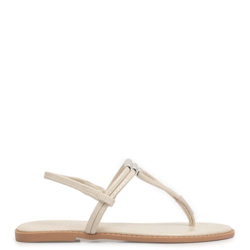 Rasteira Off White Enfeites