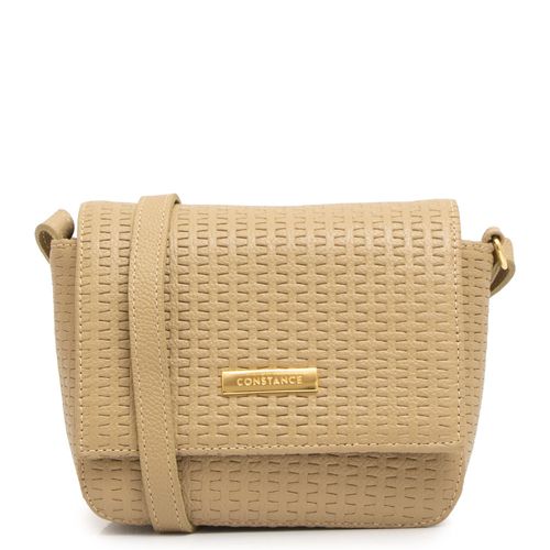 Bolsa Tiracolo Couro textura Verde