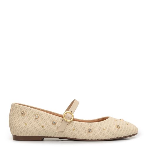 Sapatilha Off White Boneca Pedraria