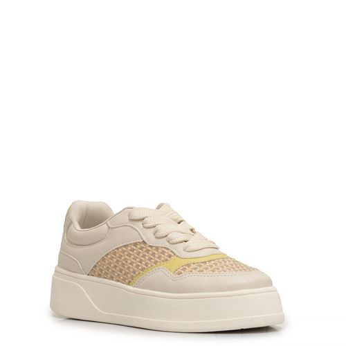 Tênis Off White Trama Colorida