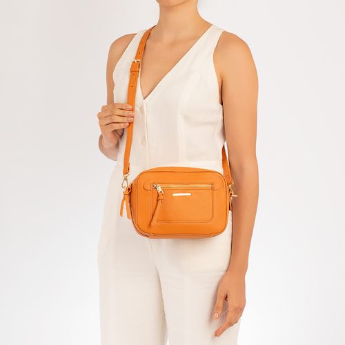 Bolsa Tiracolo Básica Laranja