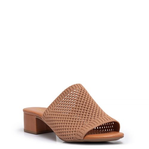 Tamanco Caramelo Knit Comfort
