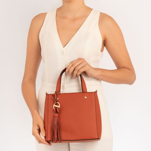 Bolsa Tiracolo Barbicacho Terracota