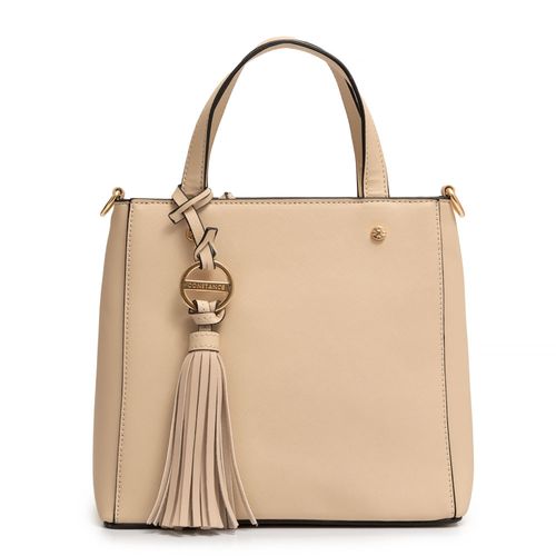 Bolsa Tiracolo Barbicacho Bege