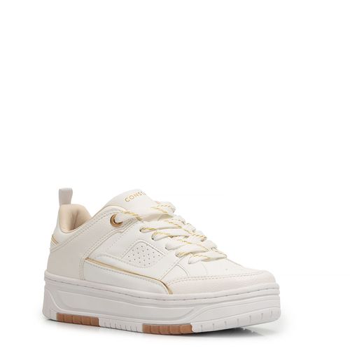 Tênis Branco Recortes