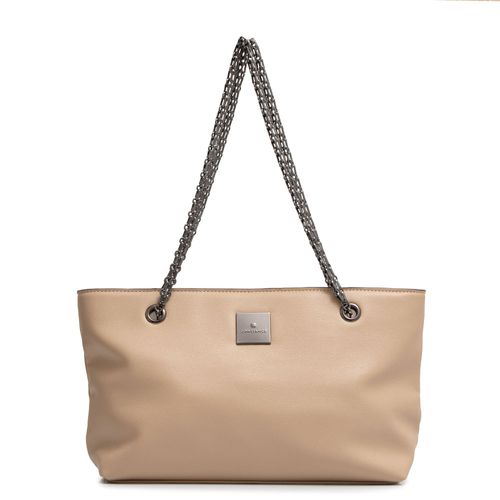 Bolsa Tote Corrente Cinza