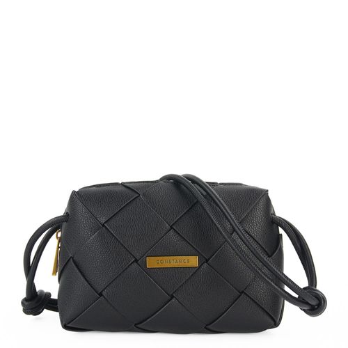 Bolsa Tiracolo Tressê Pequena Preta