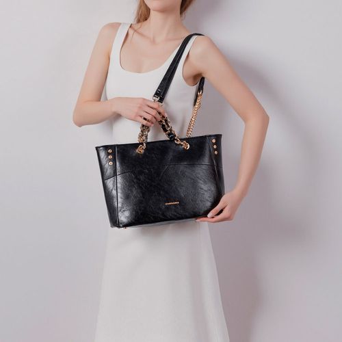 Bolsa Shopping Corrente Preta