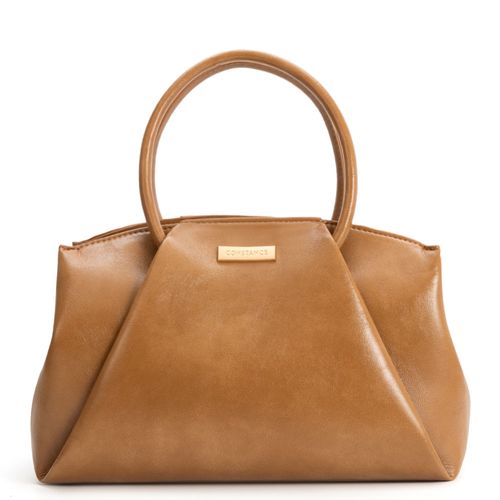 Bolsa Tote Alça Redonda Caramelo