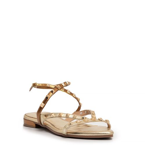 Rasteira Dourada Spikes