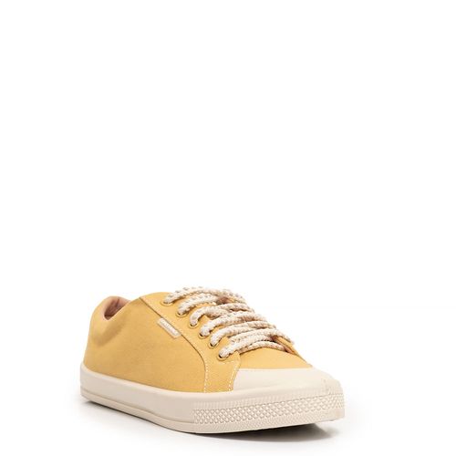 Tênis Amarelo Comfort Pesponto