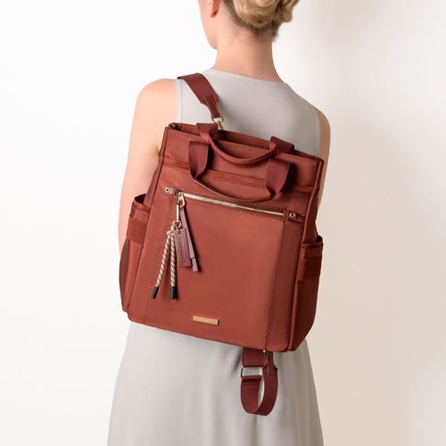 Mochila Nylon Bordô