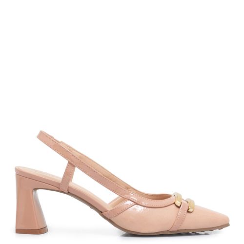 Scarpin Slingback Nude