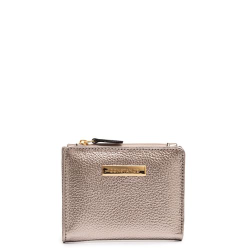 Carteira Couro Prata Velho