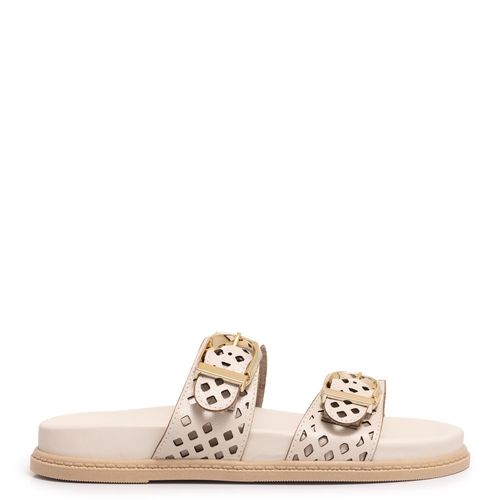 Papete Off White Couro Laser